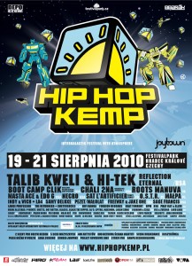 Plakat HipHop Kemp 2010