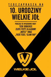 10 Urodziny Wielkie Joł Wygraj zaproszenie na 10 Urodziny Wielkie Joł