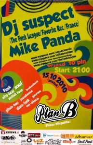 DJ Suspect & Mike Panda w Planie B