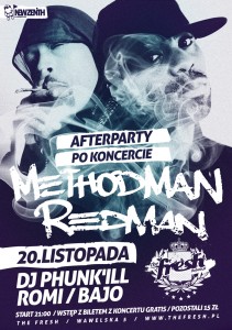 Method Man i Redman w Warszawie Method Man i Redman w Warszawie