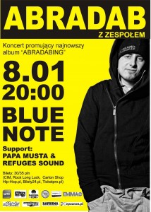 Koncert Abradab w Poznaniu