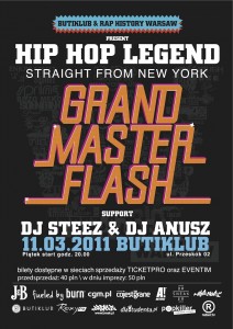 Grandmaster Flash w Warszawie