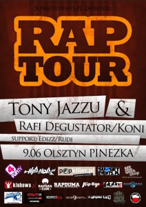 Rap Tour w Olsztynie Rap Tour w Olsztynie