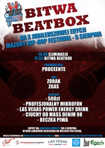 Plakat Bitwy Beatbox