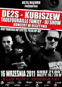 KONCERT DE2S & KUBISZEW
