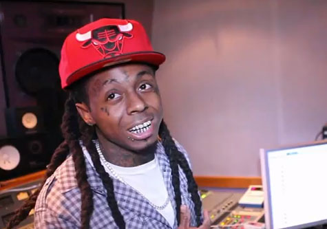 Lil Wayne w studiu Lil Wayne w studiu